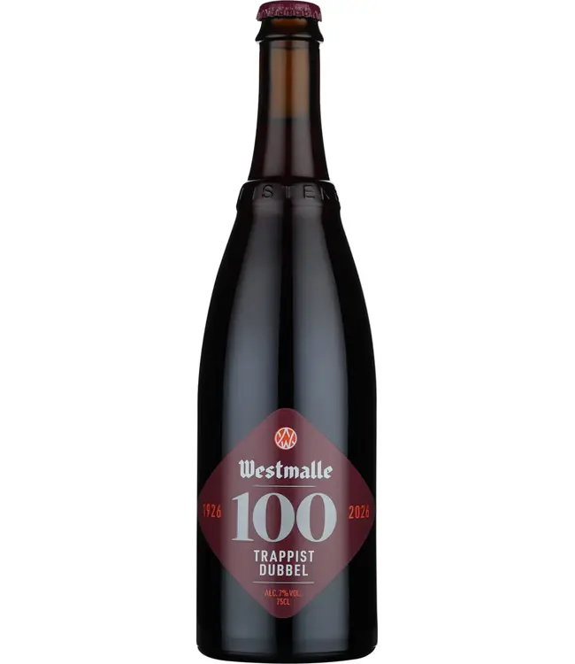 Westmalle Trappist Dubbel 100 (1926-2026) 75cl.
