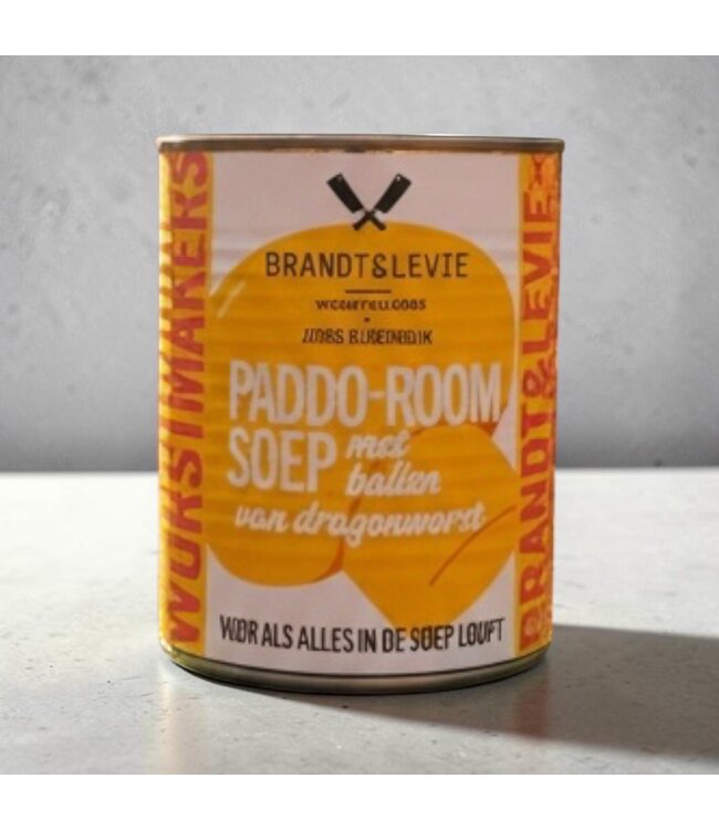 Brandt en Levie - Paddo-roomsoep met ballen 800ml
