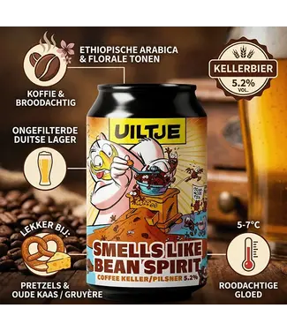 Uiltje Brewing co. Smells Like Bean Spirit