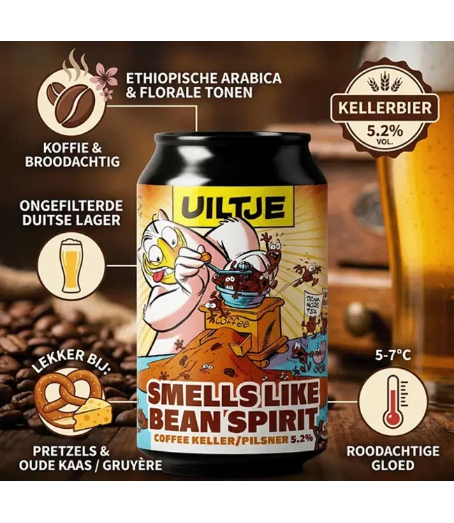Uiltje Brewing co. Smells Like Bean Spirit