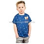 Buurman & Buurman T-shirt Kids Blauw AOP