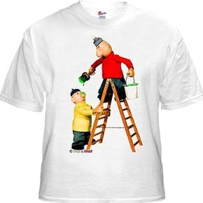 Buurman & Buurman T-shirt WIT LADDER Kids
