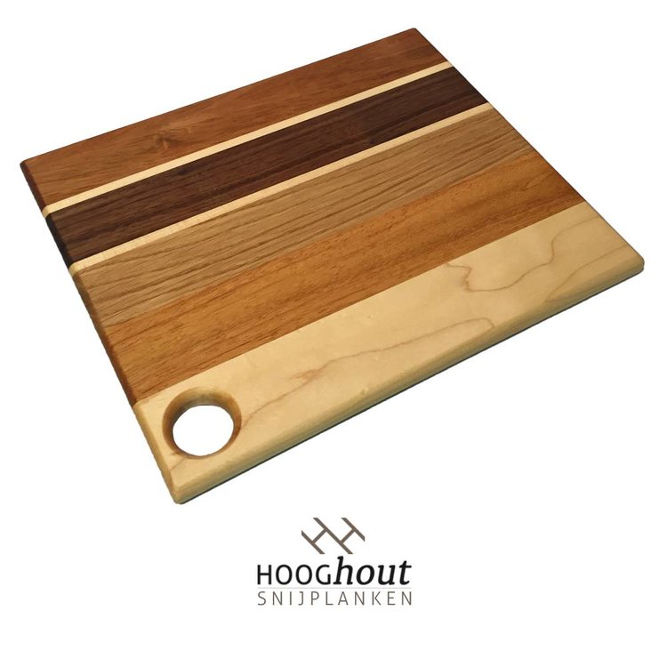 Hooghout Snijplanken Foodies Snijplank 30x25x1,5cm