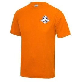 Oranje Blauw'15 inloopshirt inclusief logo junior