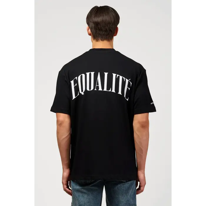 EQUALITÉ OLIVER TEE - BLACK WHITE - EQ.23.7.6.1.200