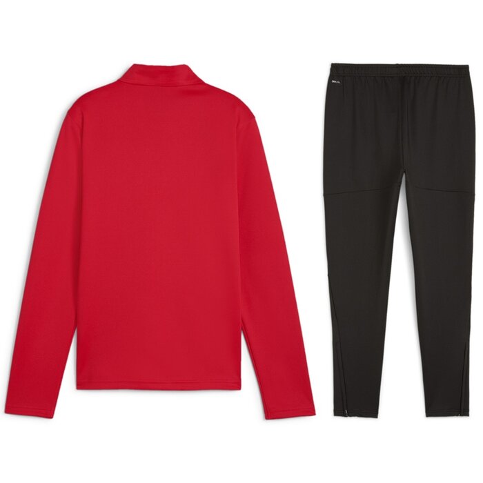 Puma Marokko trainingspak 1/4 ziptop senior - rood/zwart - Copy