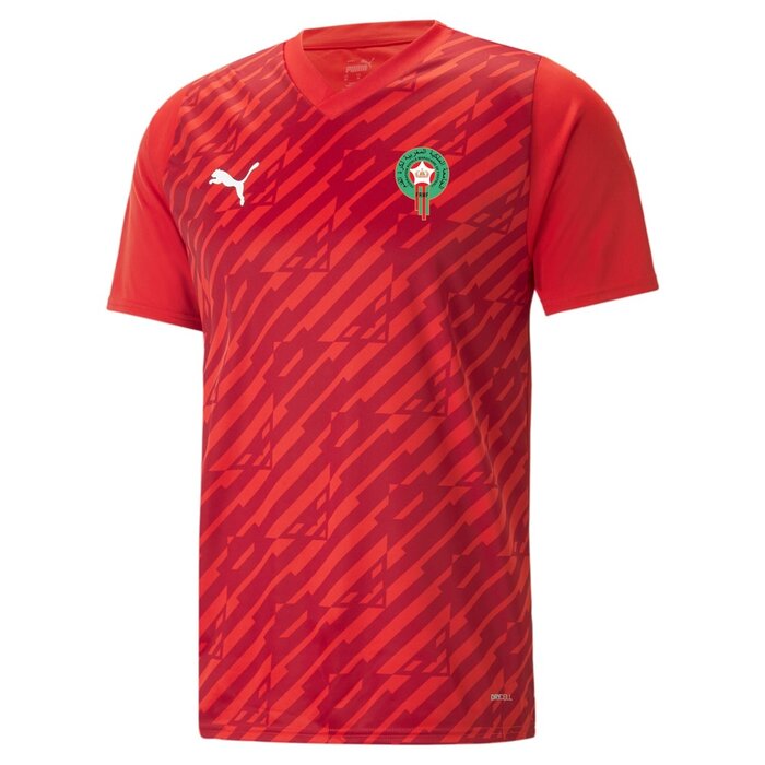 Puma Marokko trainingshirt - junior - rood - 705656-01