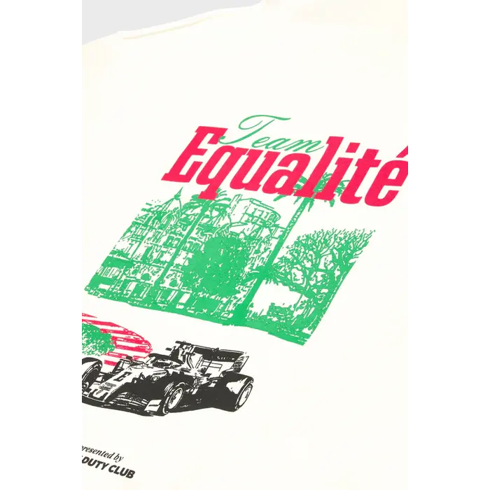 EQUALITÉ EQUALITÉ - FRONTRUNNER OVERSIZED TEE - OFF WHITE