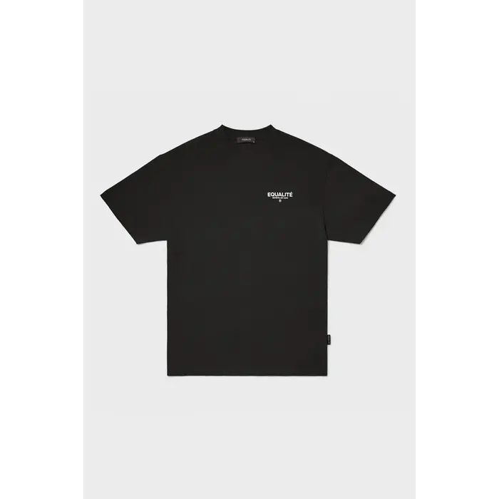 EQUALITÉ EQUALITÉ SOCIETÉ OVERSIZED TEE BLACK