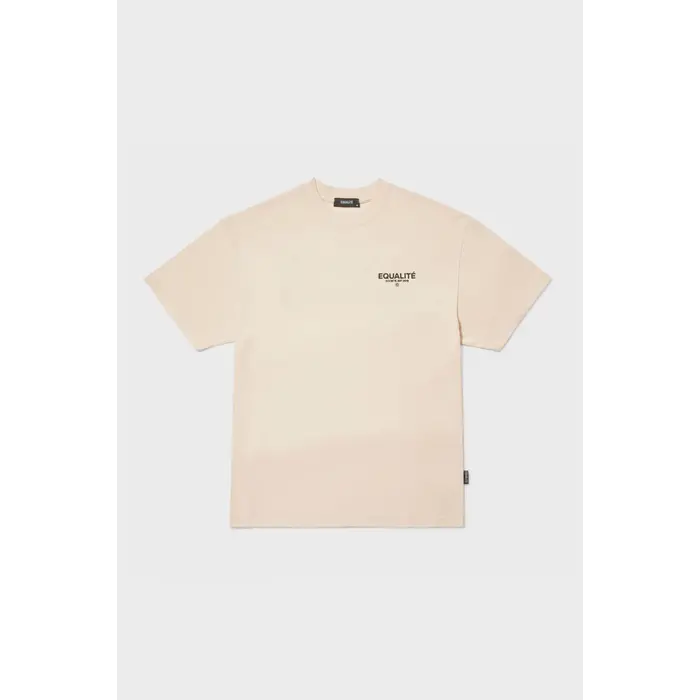 EQUALITÉ EQUALITÉ SOCIETÉ OVERSIZED TEE BEIGE