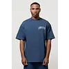 EQUALITÉ OLIVER OVERSIZED TEE - NAVY & LIGHT BLUE