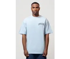 EQUALITÉ OLIVER OVERSIZED TEE - LIGHT BLUE & NAVY