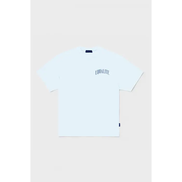 EQUALITÉ OLIVER OVERSIZED TEE - LIGHT BLUE & NAVY