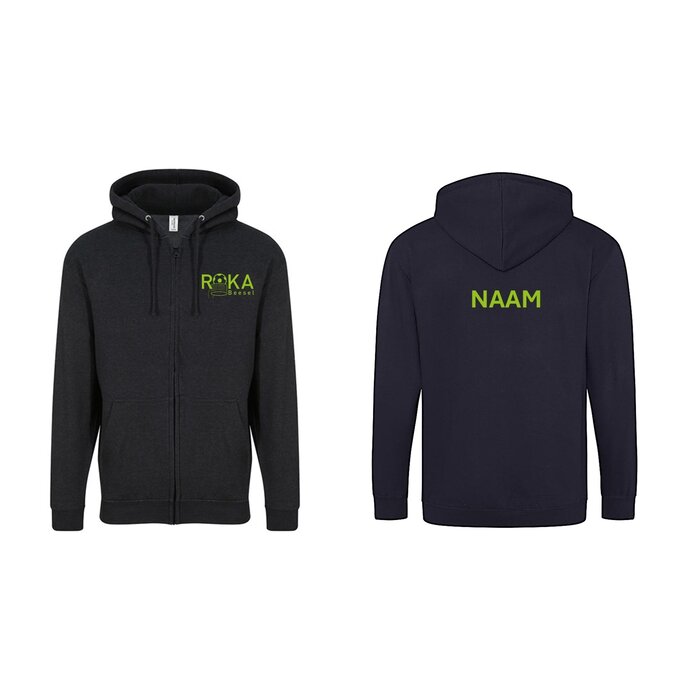 ROKA BEESEL VEST SENIOR MET LOGO EN NAAM