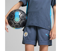 Puma Manchester City Trainingsbroekje 2024-2025 Kids Grijs Lichtblauw