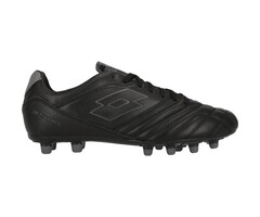 Lotto Stadio 300 FG Voetbalschoenen - Zwart/zwart