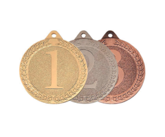 Medaille Goud - Zilver - Brons M225