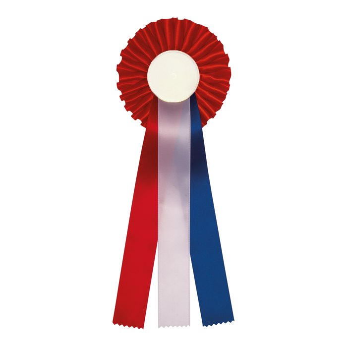 R12 Kampioenrozet klein blanco