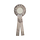 R1 Rozet 1-rings grijs
