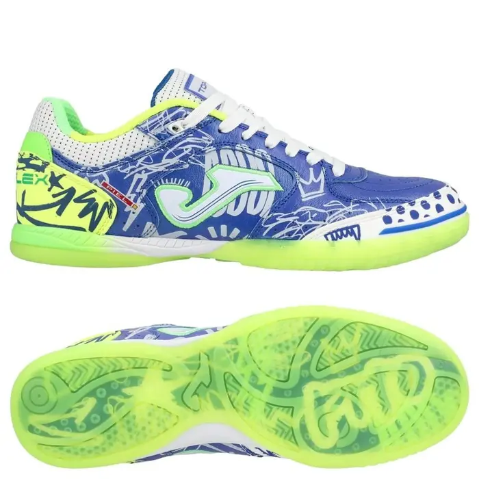 Joma Top Flex Pito IN - Blauw/Groen LIMITED EDITION