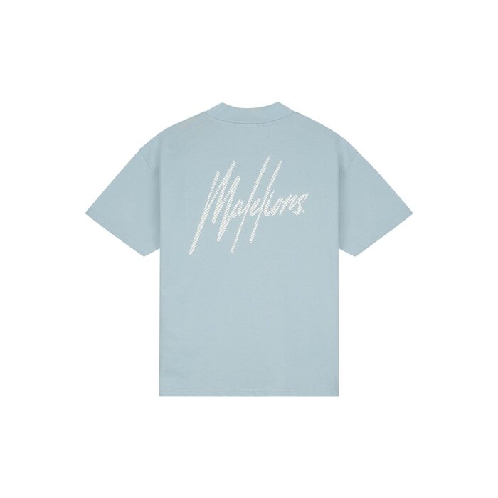 Malelions Malelions Men Oversized Striped Signature TShirt -