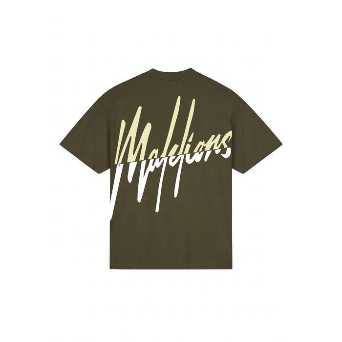 Malelions Malelions Men Oversized Split T-Shirt