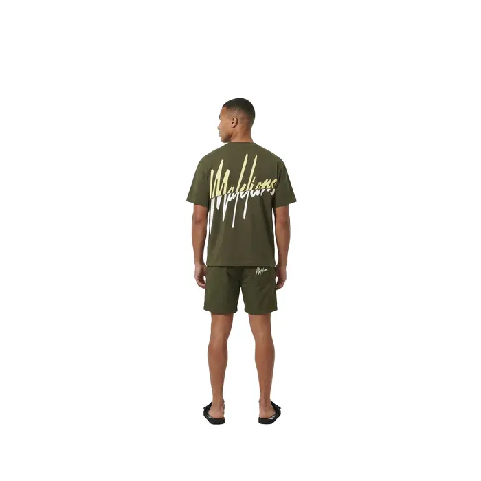 Malelions Malelions Men Oversized Split T-Shirt