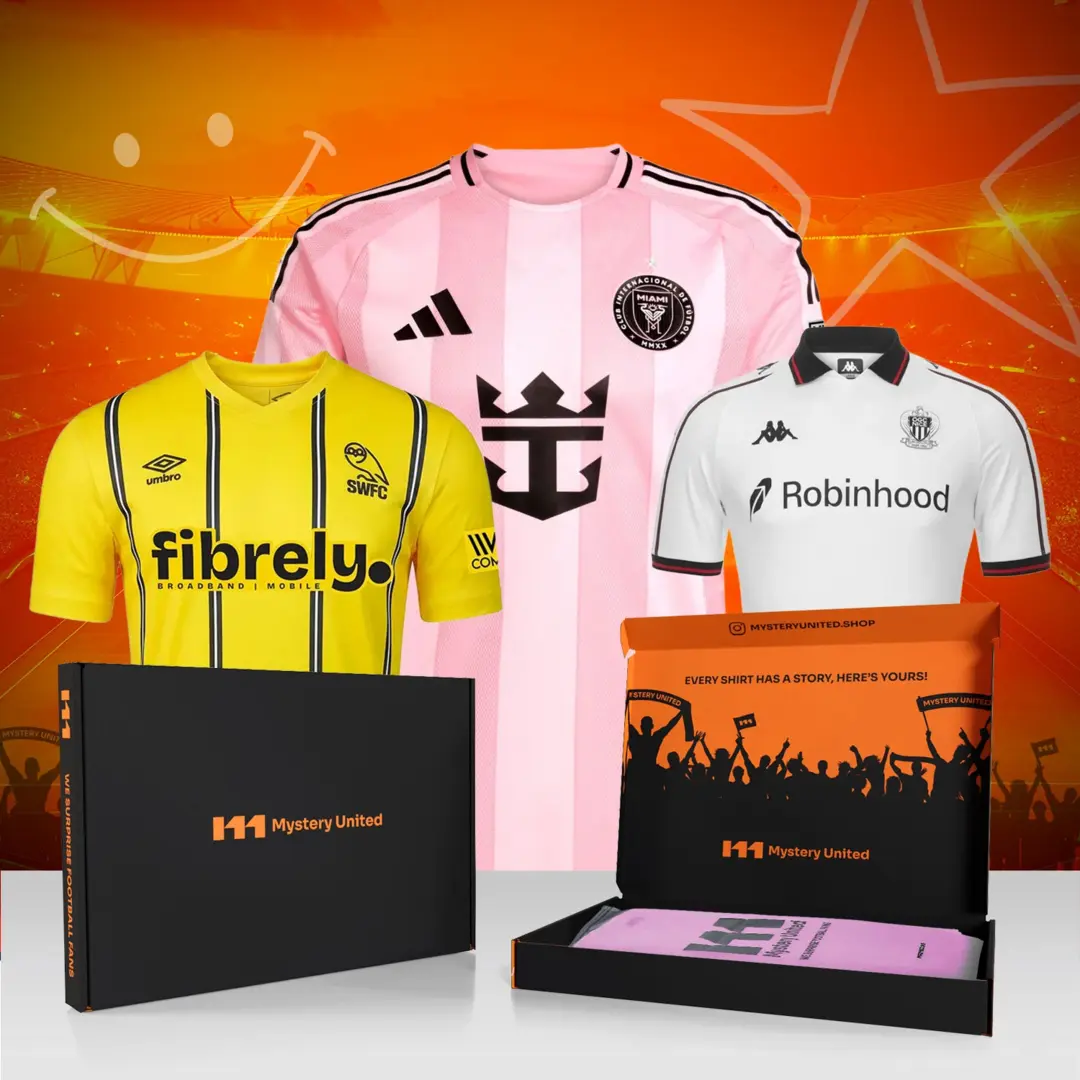 mystery united Mystery Box - maat 152/158 - Mystery United - Voetbalshirts -