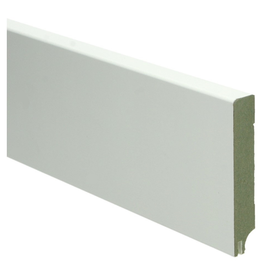 MDF Moderne plint 90x15 wit
