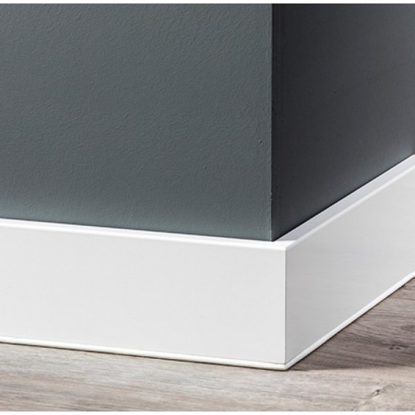 MDF Moderne plint 90x15 wit