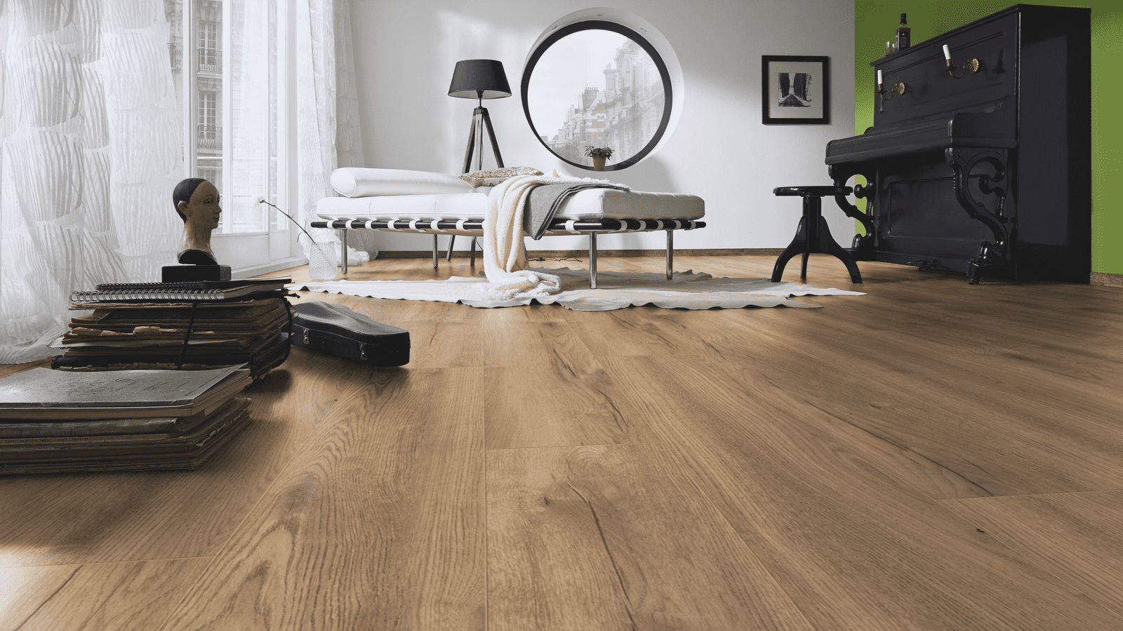 Kronotex laminaat 8mm plank 4764 Petterson Oak Nature