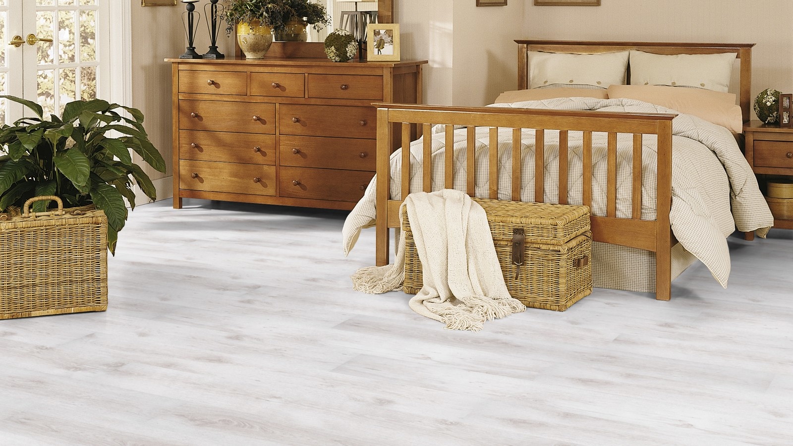 Kronotex laminaat 6mm plank 2951 White Oak