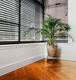 Watervaste kunststof Moderne plint 90x15 wit