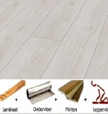 All-in Laminaat. Kronotex Trend Oak White