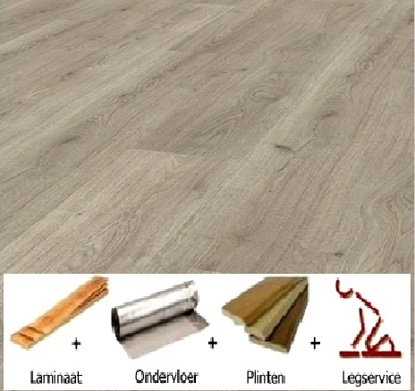 All-in Laminaat. Kronotex Trend Oak Grey 303