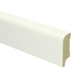 MDF Koloniale plint 58x22 wit voorgelakt RAL 9010