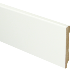 MDF Moderne plint 70x9 voorgelakt RAL 9016