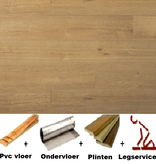 All-in pvc vloer Douwes Dekker PVC klik SPC plank kletskop