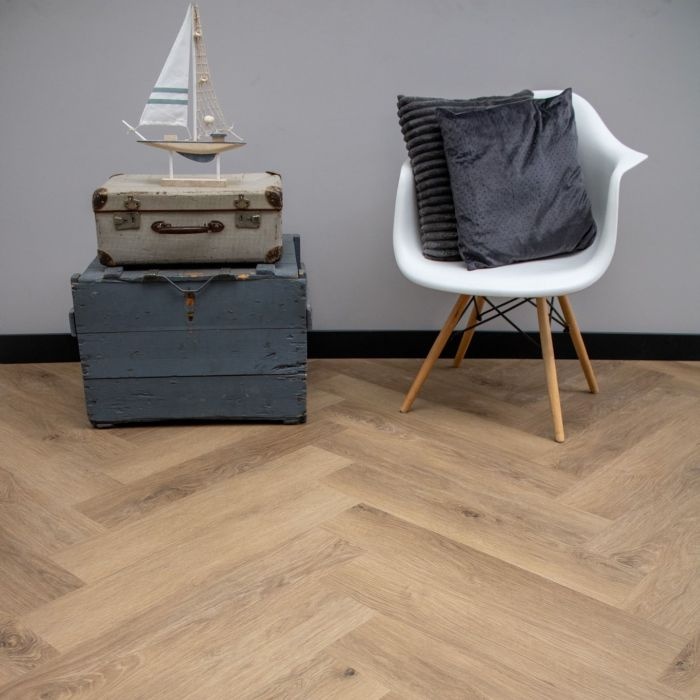 Ekofloors PVC click visgraat Brussel Rijn