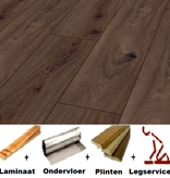 All-in Laminaat. Kronotex Prestige Oak Dark