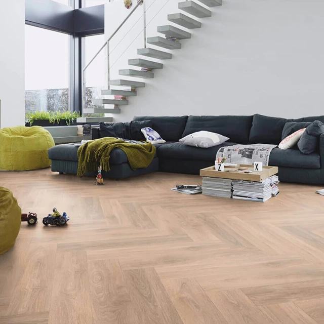 Meister LS350 Unizip 07004 Eik zand  Visgraat