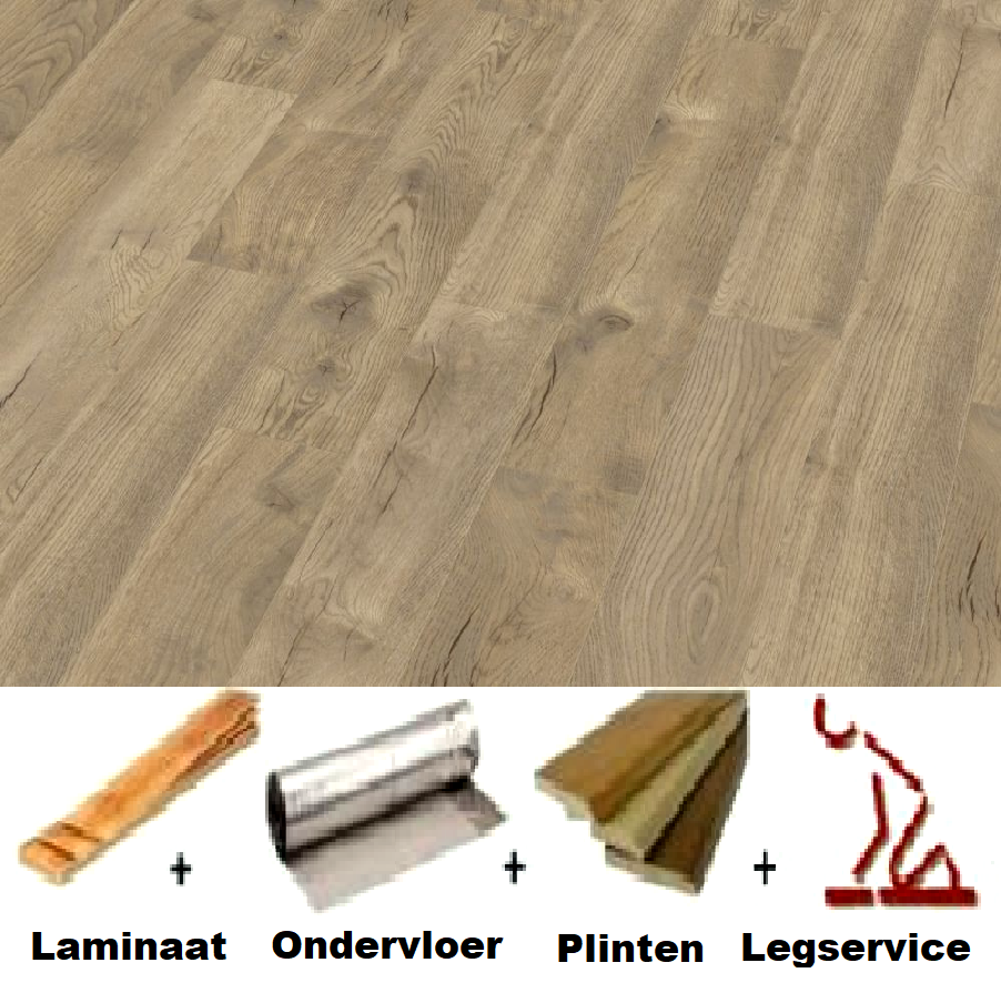All-in Laminaat. Kronotex laminaat Petterson Eiche Nature – D4764