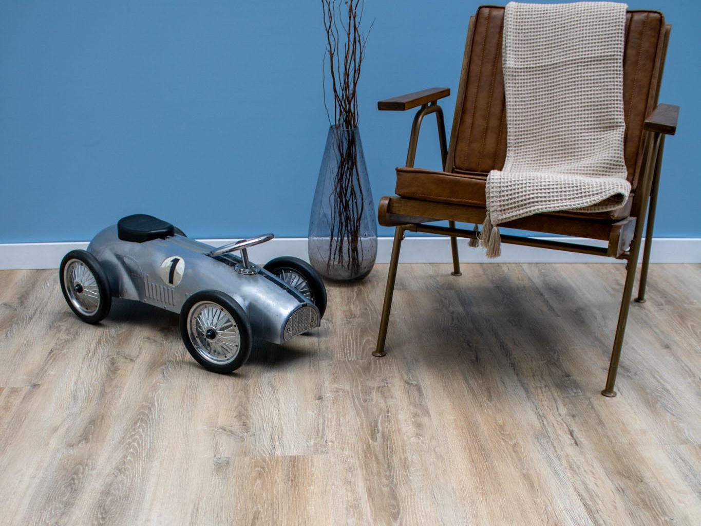 Ekofloors PVC click plank LC305 Double Smoked Oak Elba