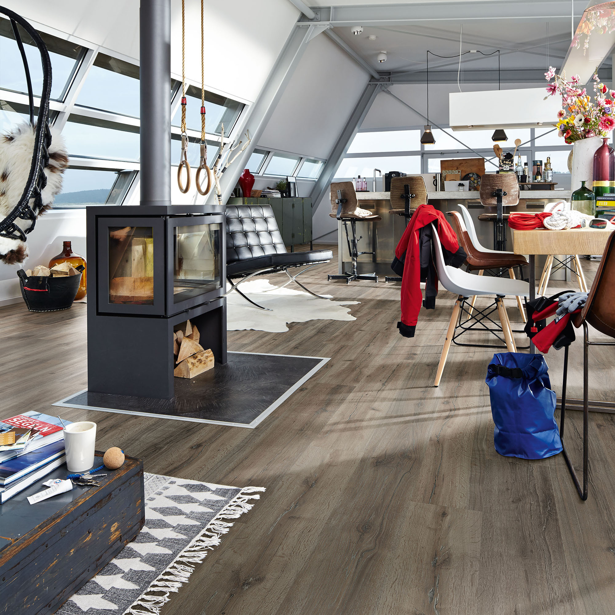 Meister LC55 Multiclic Grey oak 06671