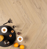 Douwes Dekker  PVC klik hongaarse punt crème brûlée