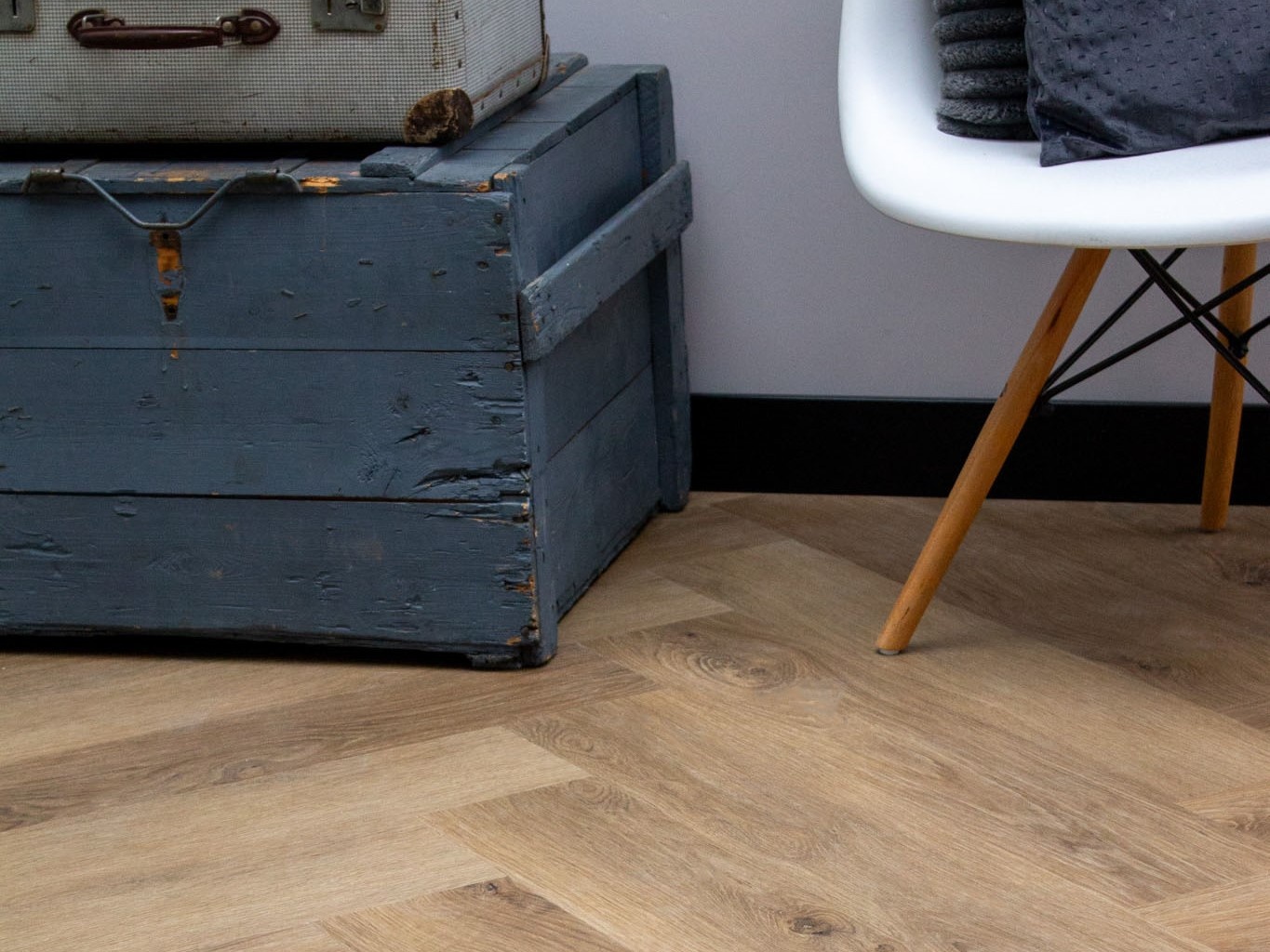 Ekofloors dryback pvc visgraat Brussel Rijn