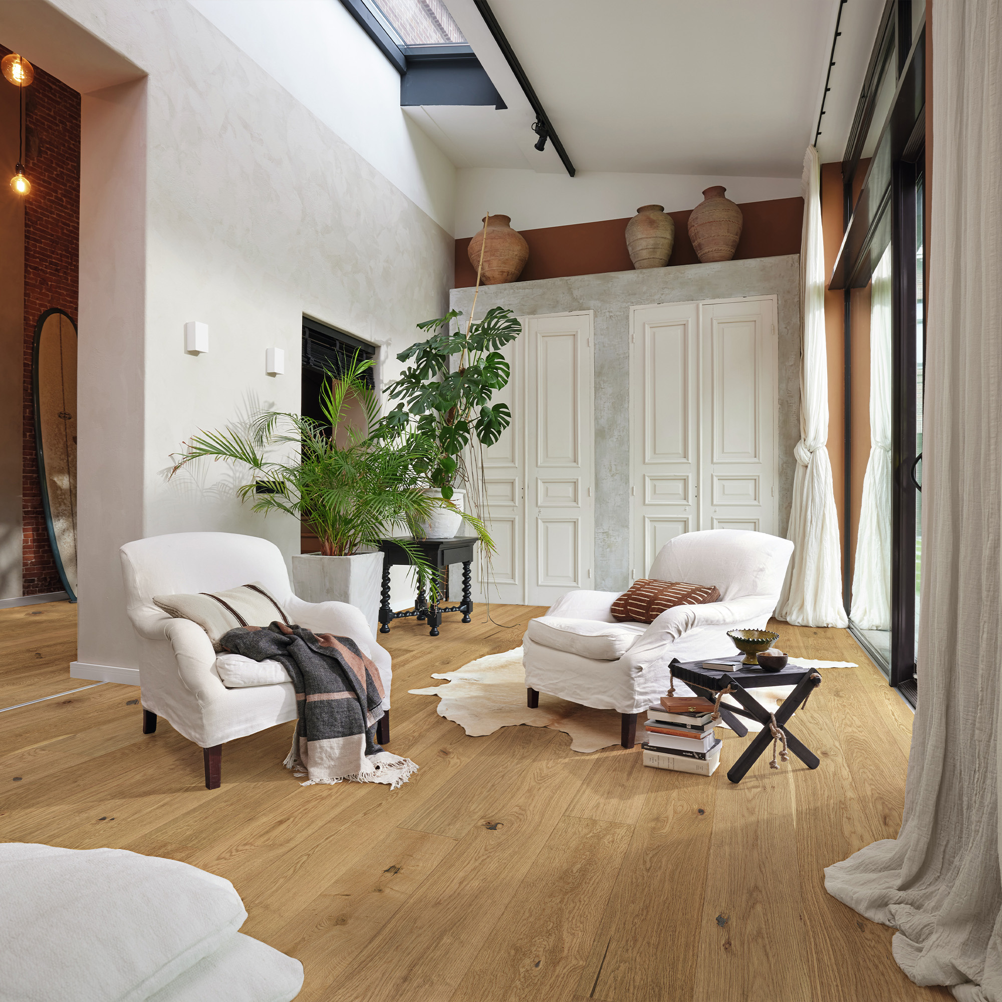 Meister HD100 Multiclic 20017 Eik authentic - geborsteld - dekmaat