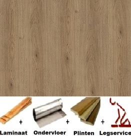All-in Laminaat. 6mm plank 3125 Nature Oak
