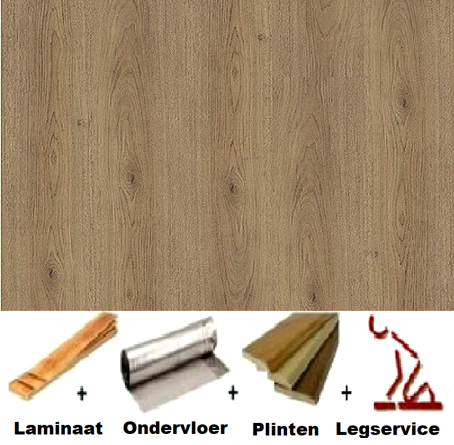 All-in Laminaat.  6mm plank 3125 Nature Oak