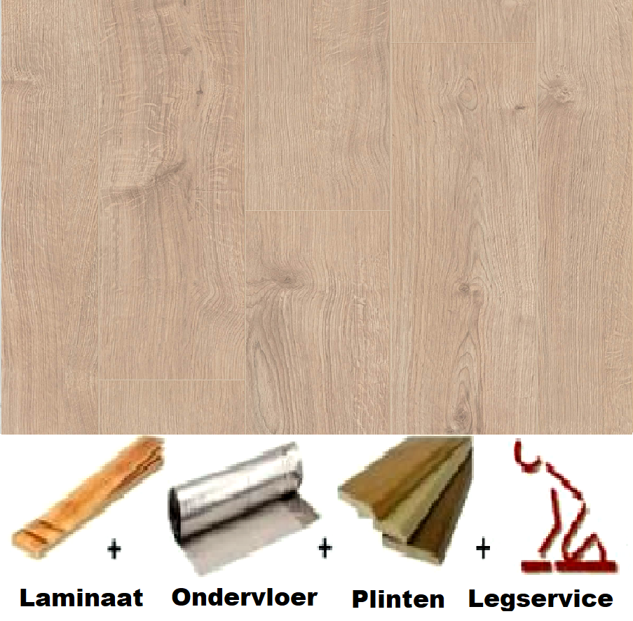 All-in Laminaat. OTIUM Amber cream